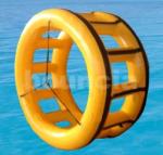 PVC Tarpaulin Inflatable Hamster Wheel For Outdoor Water Activity