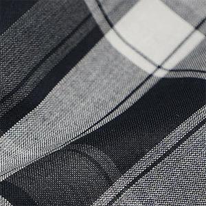 China 230gsm Suit Cloth Material Black And White Checkered Pattern Blazer Fabric wholesale