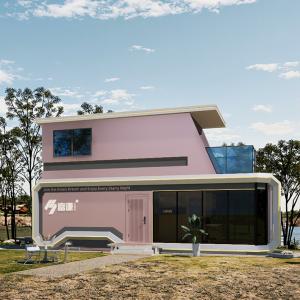 China Carbon Crystal Integrated Board Smart Capsule House For Intelligent Construction wholesale