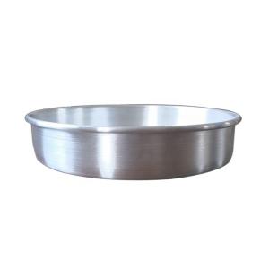 China 9*2 inch aluminum round fixed base cake plate Cake Tools cheese pan cake pan wholesale