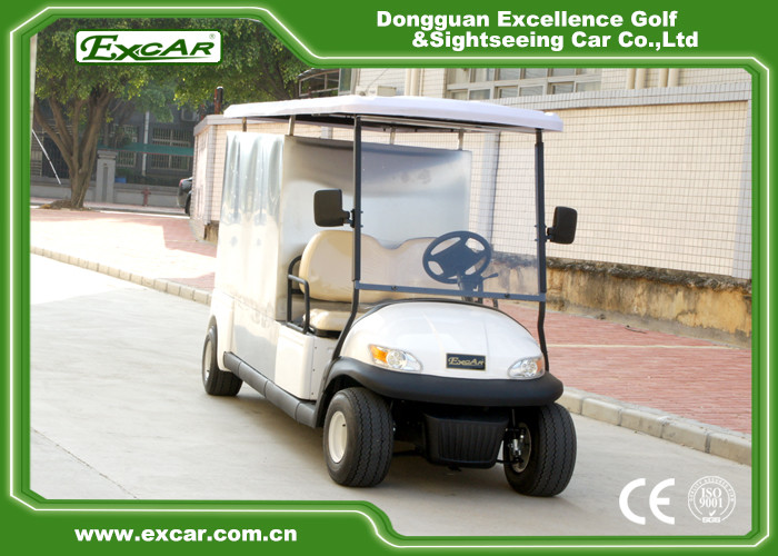 10 Inch Four Wheels Electric Golf Carts STEEL CHASSIS With 2 Seaters