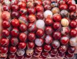 Red Jasper Round Bead Natural Crystal Gemstone Different Bead Size Loose Bead