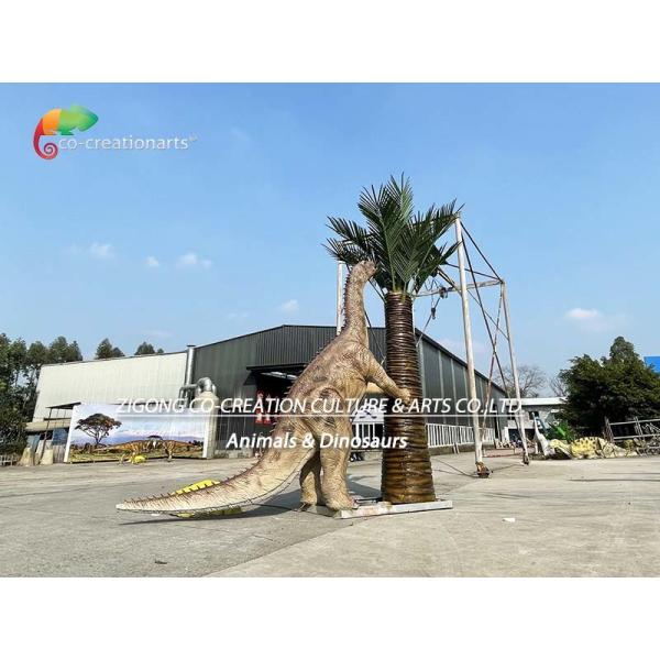 Manufacturer Life Size Simulation Shunosaurus Animatronic Dinosaur Model For Amusemen Park