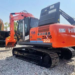 China Zx200-3 20T Used Hitachi Excavators Heavy Machinery Digger Earthmoving wholesale