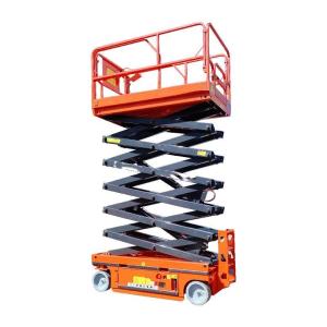 China 8m 10m 450kg Self Propelled Lift Mobile Scissor Lift For High-Altitude Work wholesale