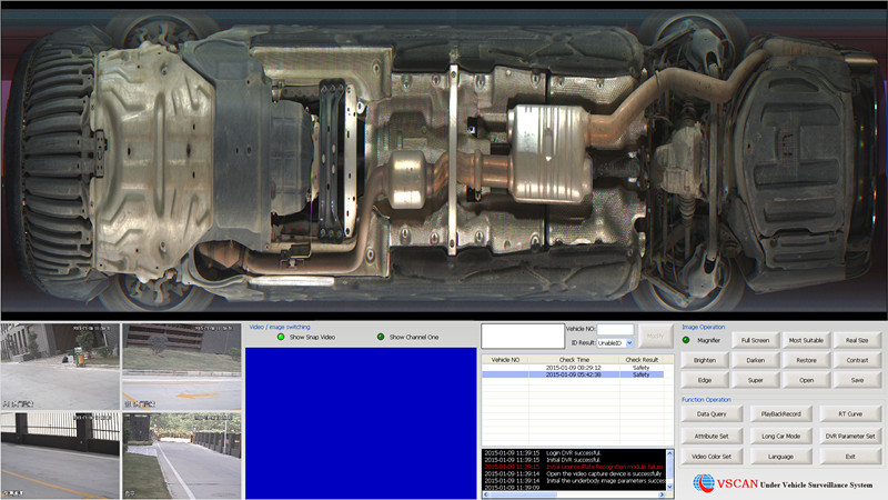 IP68 under vehicle surveillance system , under vehicle scanning system security