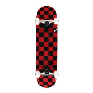 China YOBANG OEM Punked Skateboards Checker Red Complete Skateboard - 7.75&quot; x 31.5&quot; wholesale