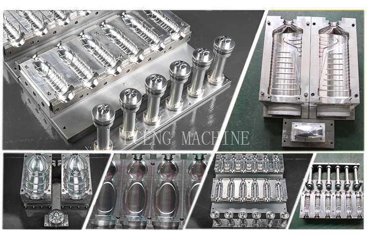 Fully Automatic Blow Moulding Machine Stretch 6 Cavity 2000 Ml
