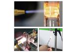 Hho Flame Rotary Quartz Vacuum Sealing Machine Multi Station