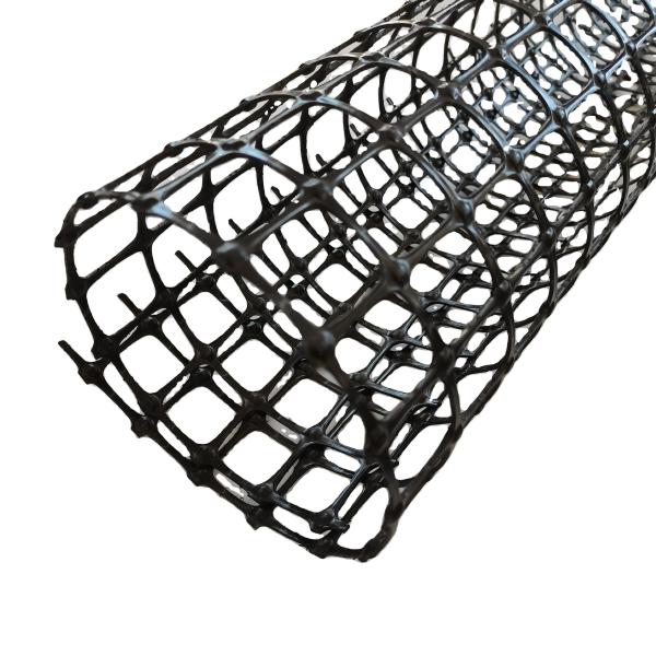 PP 3030KN Biaxial Geogrid for Road Construction Slope Protection 12.7*12.7mm