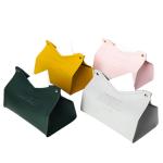Rectangular Plastic Tissue Box Cover for Luxury Nordic Restaurant in Desktop