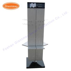China Hardware Merchandise Turntable Rack Rotating Pegboard Display Stand wholesale