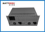 Stand Alone Media Converter Rack 480*230*88mm 2U AC 220V / DC 48V Dual Power