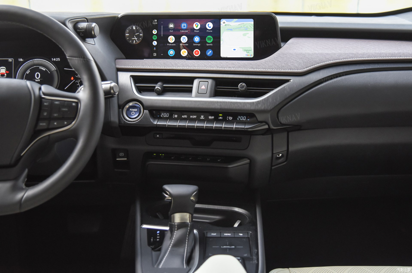 Viknav Linux System For Lexus UX 2019 -2022 Wireless Apple CarPlay Android Auto only support original car 10.25 inch Scr