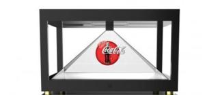 China USB 19 Inch 3d Hologram Screen , 4 Side View Magic 3d Holographic Projection Pyramid wholesale
