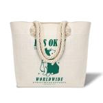 Customized Blank Linen Sublimation Jute Shopping Bag For Sublimation Printing