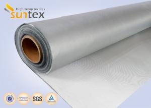 China Flame Resistant Cloth Silicone Calender Coated Fabric For Expansion Joints And Fabric Ductwork Connector wholesale