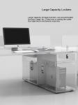 Business Premises Office Desk and Chair Combination for 2 4 6 People Workstation