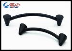 Black Furniture Handles And Knobs 96mm 30mm Round Knob Iso 9001 Certificate