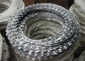 China HBGB Anti Climb Razor Barbed Wire Sharp Point 980mm Prison Fence wholesale