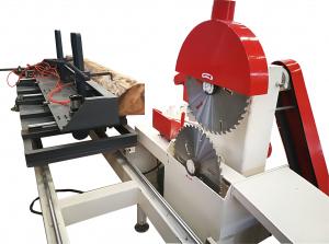 China Woodworking machinery Sliding Table Circular saw/ Double Blades Circular Sawmill wholesale