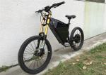 Long Range Powerful Electric Bike Full Suspension / E Bike Mountainbike 25-40km