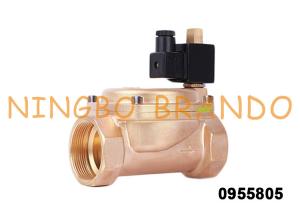 China 2'' Normally Opened 0955805 Brass Industrial Water Control Solenoid Electric Valve wholesale