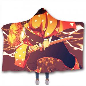 China Anime children's adult hooded blanket velvet fabric rectangular hand washable on sale
