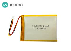 China 3.7V 1150mAh Small Lipo Battery , Bank Payment Machine Custom Made Lipo Batteries wholesale