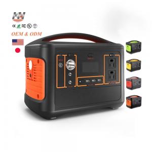 China 600W Portable Generator Power Station Pure Sine Wave Output for Emergency Backup Power Outdoor on sale