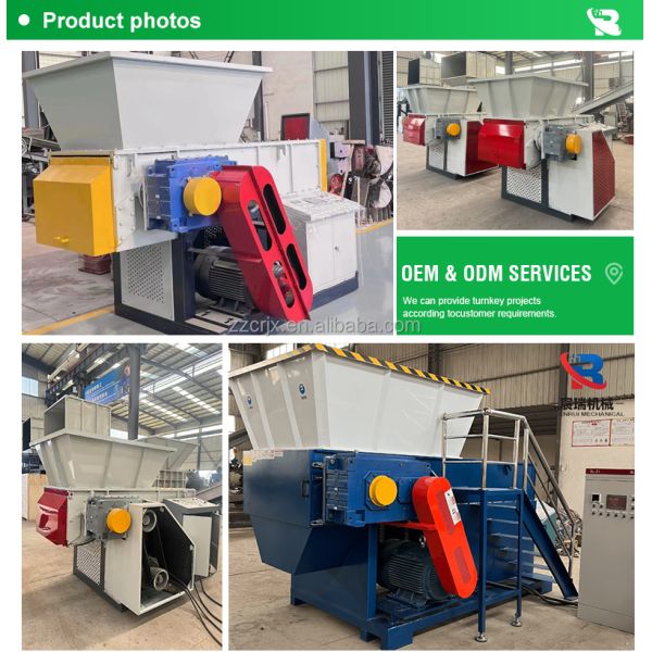 Heavy Duty Single Shaft Shredder | E-Waste Cable / PCB / Hard Disk Shredder