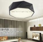 Ceiling Lamps Octagon Black Or White Color BV2144 420*420*100MM 520*520*130MM