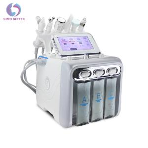 China 6 In 1 Small Bubble Oxygen Therapy Facial Machine For Water Dermabrasion wholesale