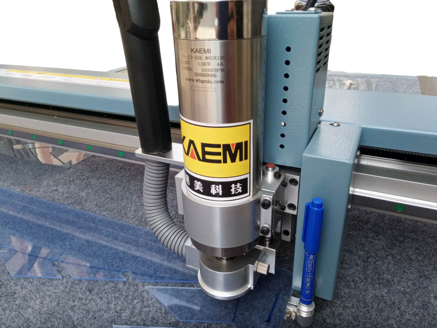 Cutting Thickness 1.5mm-6.0mm PVC Acrylic Epoxy Resin Milling Machine for Garment