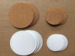 Environmental & Hot Sale Cork Liner Lid/Cap for glass jar cap,60mm,80mm