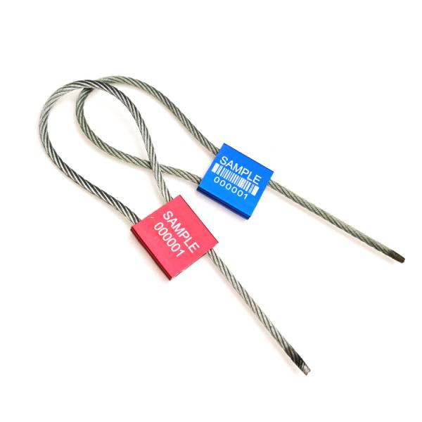 3.5mm Diameter High Security Cable Seals For Containers Laser Print