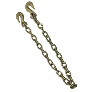 China Blacken Finished G70 Galvanized Link Chain 8mm Diameter For Cargo Control Customized wholesale