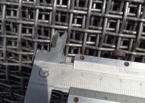 China Diameter 4.0mm woven Stainless Steel Crimped Wire Mesh 1.22m Width wholesale