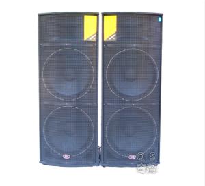 China High-power professional stage audio speaker dual 15 inch outdoor speaker square performance full frequency ktv audio pai wholesale