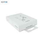 Custom OEM White Foldable Bluetooth Earphones Cardboard Packaging Boxes For