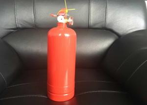 China Safe / Reliable Red Fire Extinguisher , 2 kg DCP Portable Dry Powder Fire Extinguisher wholesale