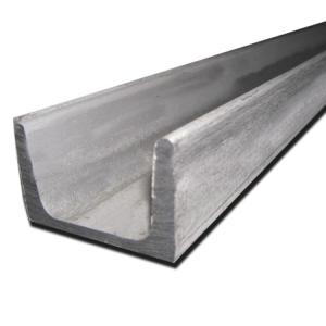 China Custom 50mm*37mm 400mm*104mm 316 SS Channel Pickling Surface Bar wholesale