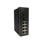 ZIKUN S2010MG PoE Industrial Ethernet Switch Wall Mount 6 Port Managed Switch