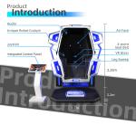 9D Game VR Simulator 360 Kingkong Rotating Virtual Reality Roller Coaster