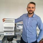 Free shipping high quality high speed single head computer embroidery machine