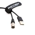 4 Pin Male Hirose To Boost 12V USB Power Cable For Sound Devices 688 633 / Zoom