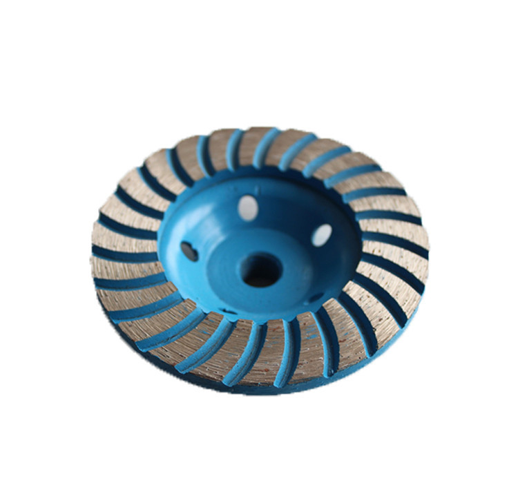 9 Inch Diamond Cup Granite Grinding Wheel No180 Grit M14 Central Hole 23cm Turbo