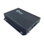 4 Channel Optical Fiber Video Converter Single Mode Simplex 20km FC With Reverse