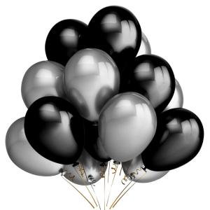 China 20pcs 12'' Gold Silver Black pink Latex Balloons Happy Birthday Wedding Party Decor Inflatable Air Globos Kids Supplies wholesale