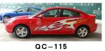 Corlorful Car Body Sticker QC-115F / Water Proof Car Decoration